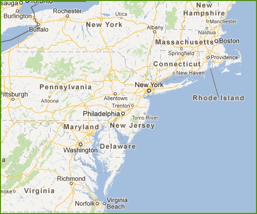 PDS Coverage Area